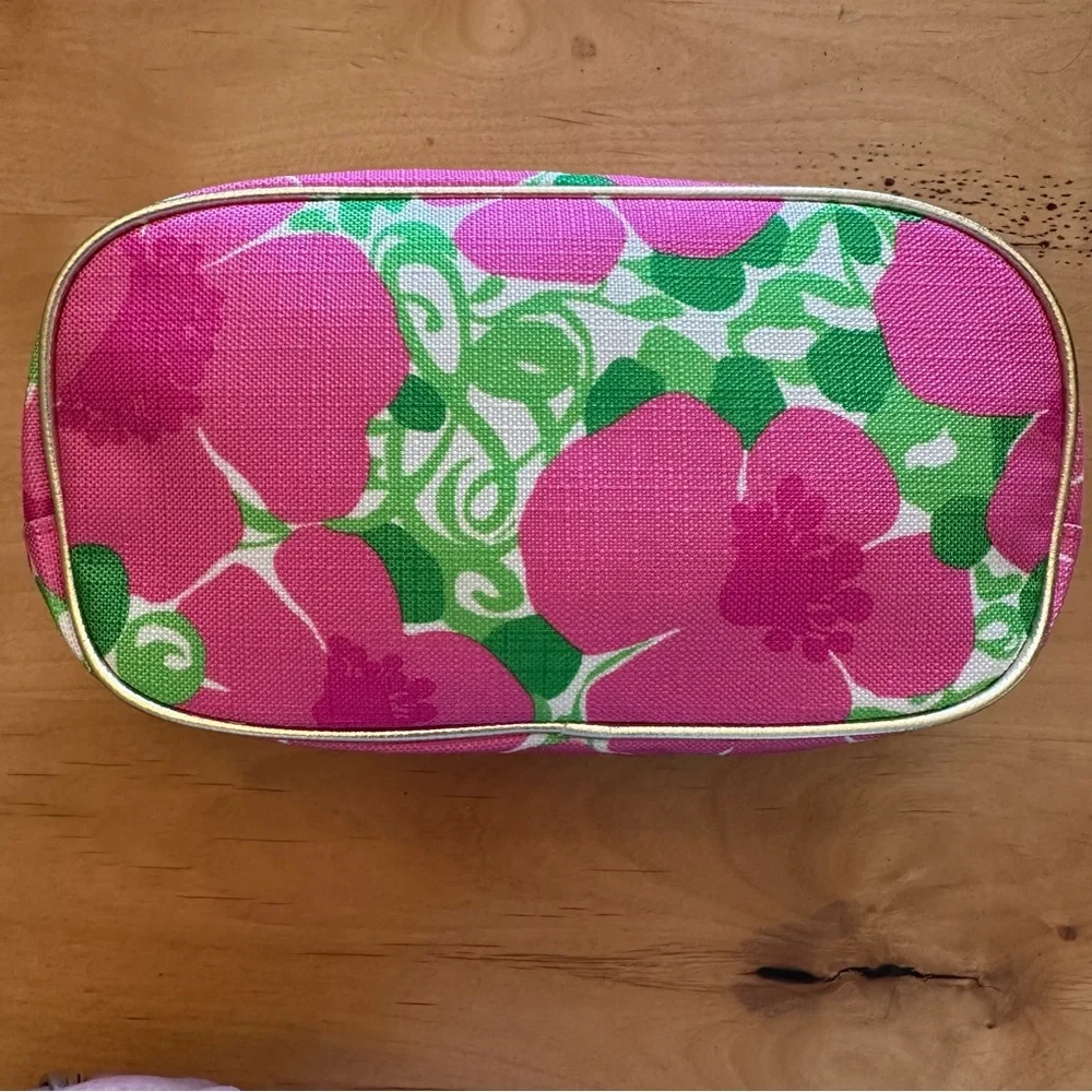 Estée Lauder Lilly Pulitzer Floral Makeup Bag